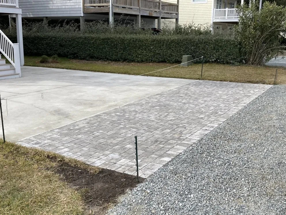 Local landscape installation in Jacksonville, NC - Hardscape & Landscape By Design