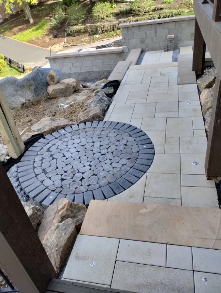 Trusted garden landscaping in Anderson, IN - Hardscape