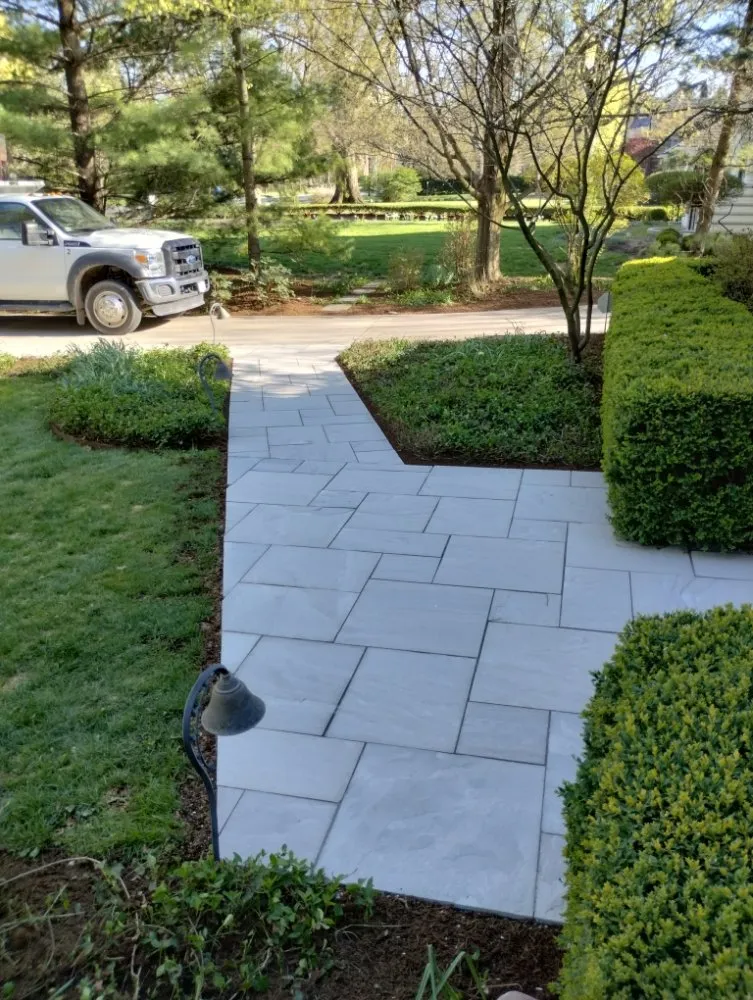 Custom garden landscaping for year-round maintenance in Anderson, IN by Hardscape