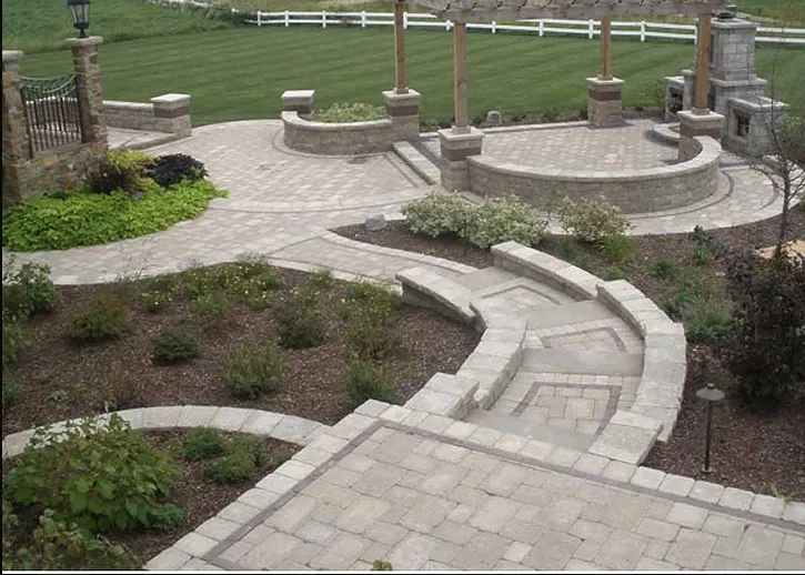 Custom lawn care service for outdoor upgrades in Yorkville, IL by Hardscape Group Landscaping