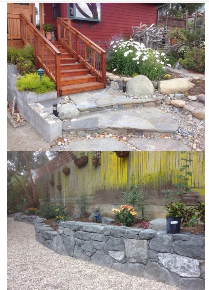 Professional outdoor landscaping in Cambria, CA - Hardscape Heaven