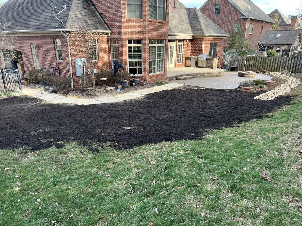 Reliable lawn care service for residential properties in Knoxville, TN by Hardscape Heroes