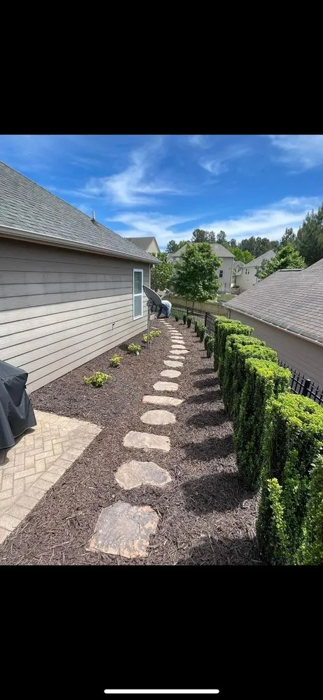 Professional landscape design for residential properties in Richmond, VA by Hardscape Innovations