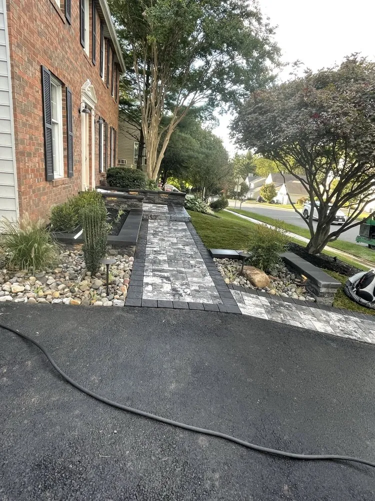 Professional lawn mowing service in Richmond, VA by Hardscape Innovations