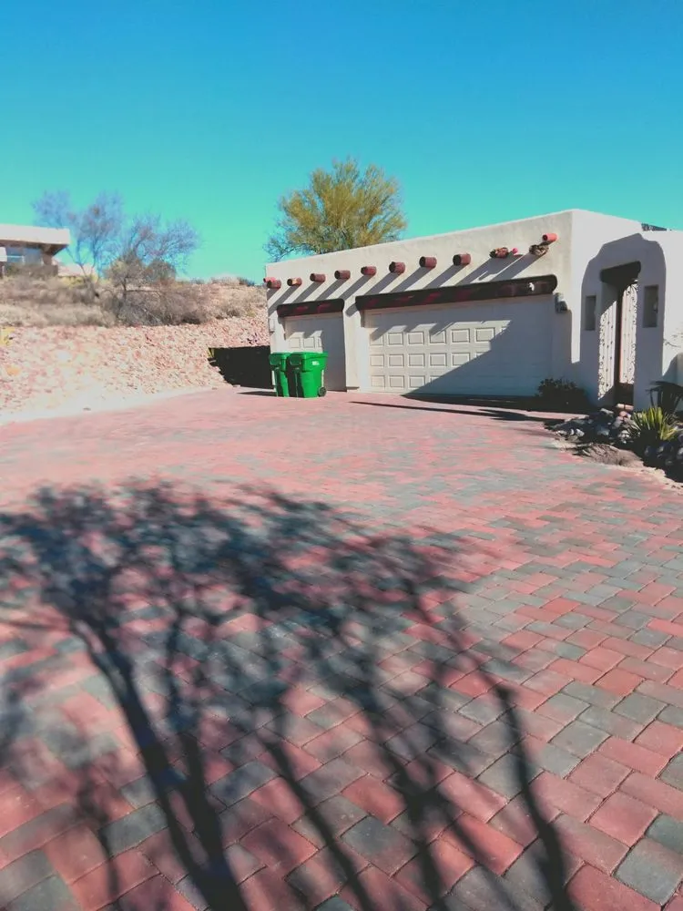 Custom landscape design in Tucson, AZ by Hardscape Masonry And Landscaping