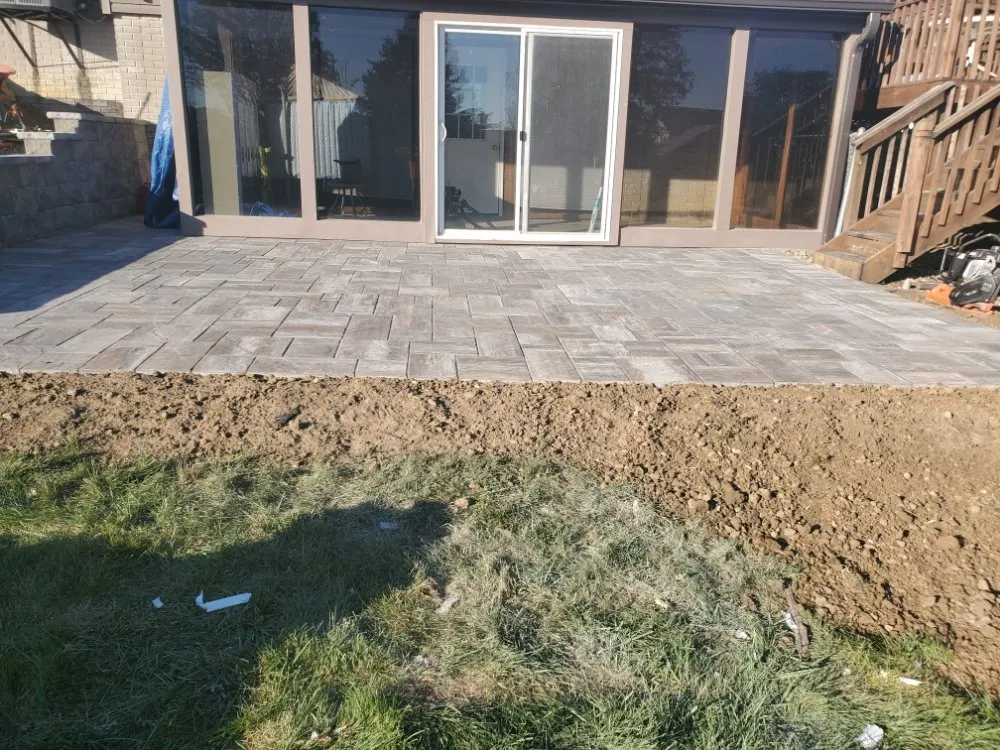 Custom landscape installation for residential properties across Marshalltown, IA - Hardscapes & More