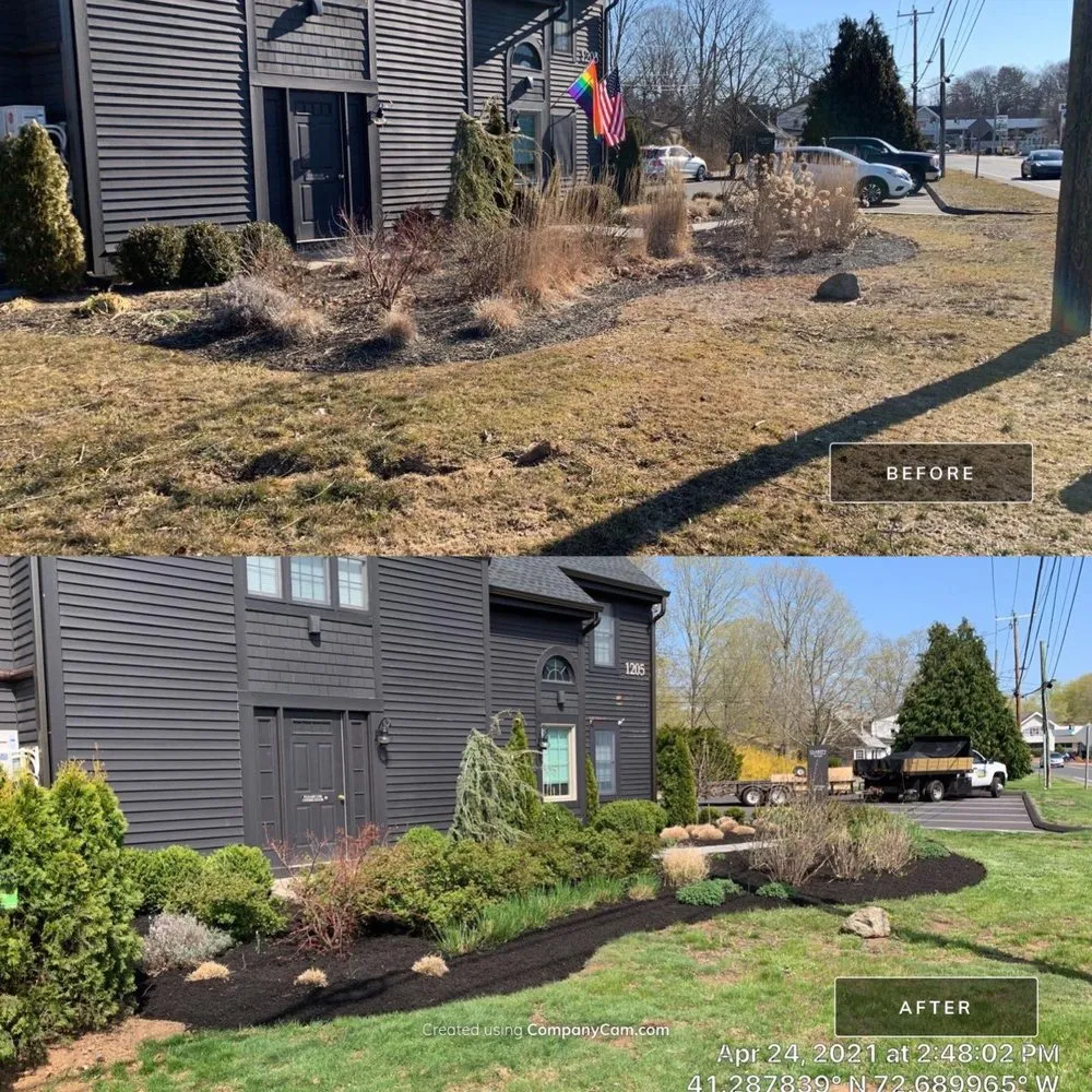 Top-rated residential landscaping for residential properties in Wallingford, CT by Hardscapes Landscaping