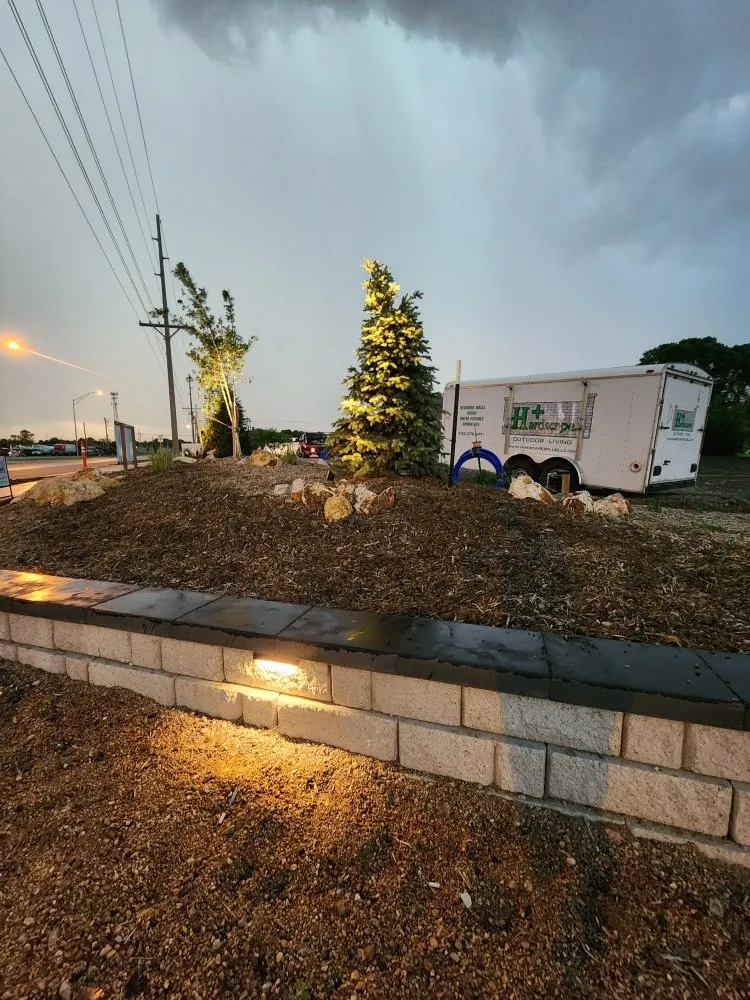 Local yard cleanup service in Columbus, NE by Hardscapes Plus