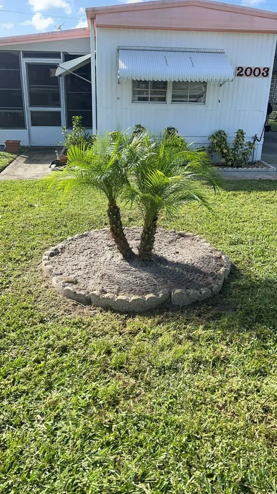Local landscape design in Lake Placid, FL by Hardworking Man Services