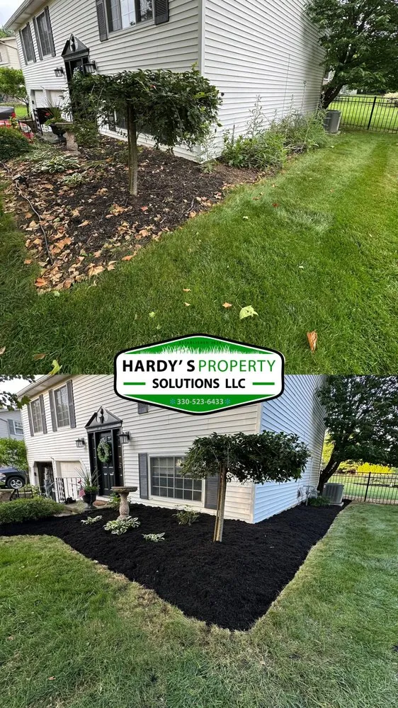 Trusted garden landscaping in Medina, OH by Hardys Property Solutions