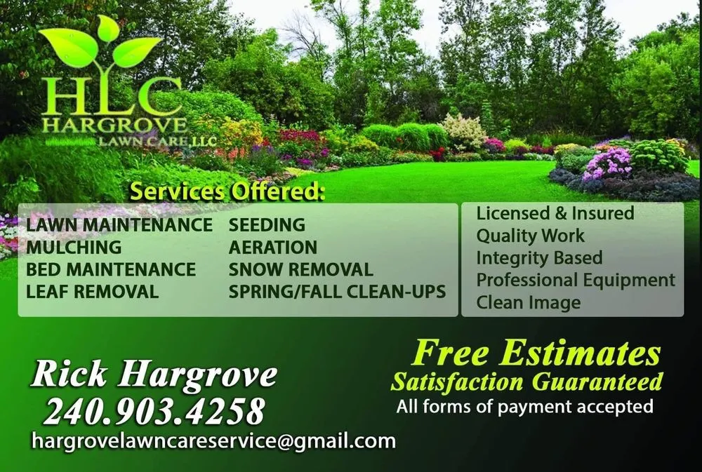 Local landscaping services for homes in White Plains, MD by Hargrove Lawn Care
