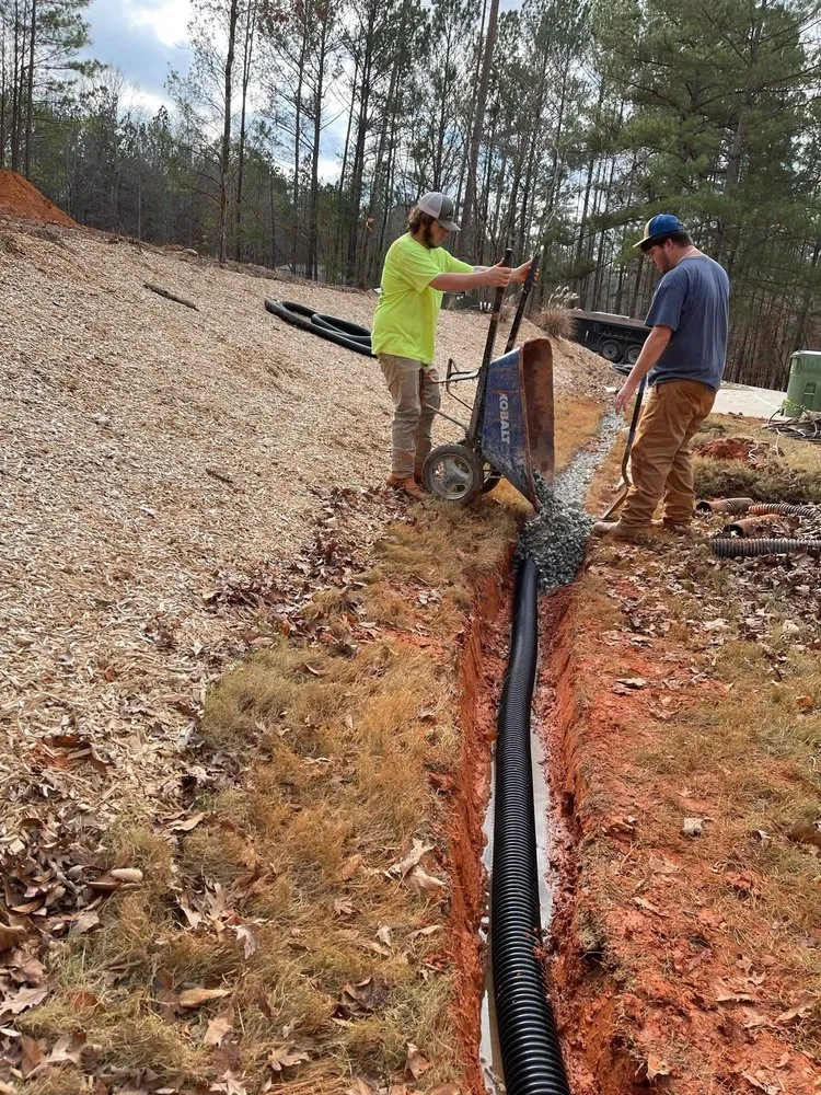 Professional landscape design in Augusta, GA by Harkins Landscape