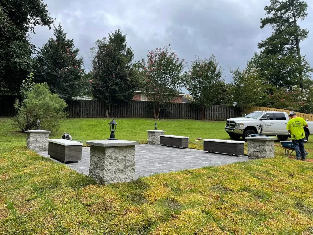 Top-rated landscape installation in Augusta, GA by Harkins Landscape