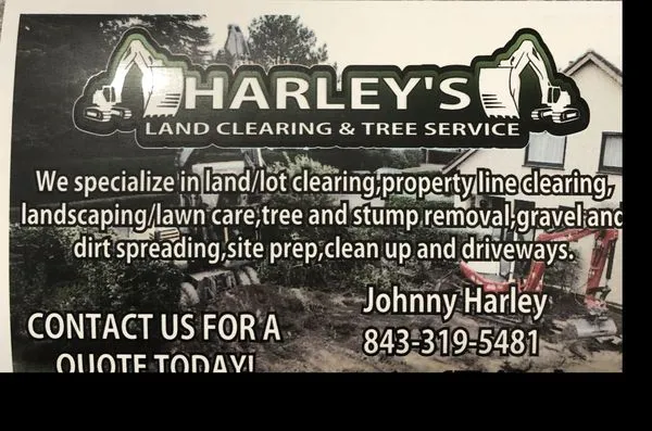 Harley's Land Clearing And Tree Service Logo