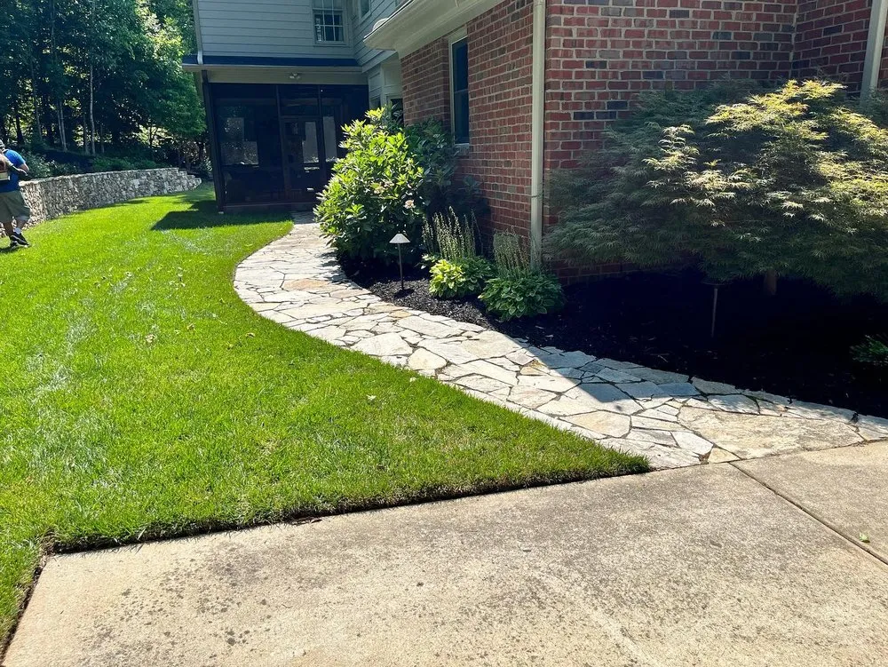 Expert residential landscaping in Trinity, NC - Harmon Landscape & Grading