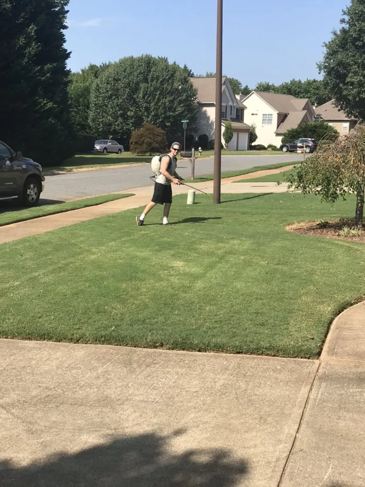 Professional landscape installation with custom design across Marietta, GA - Harmon Pressure Washing