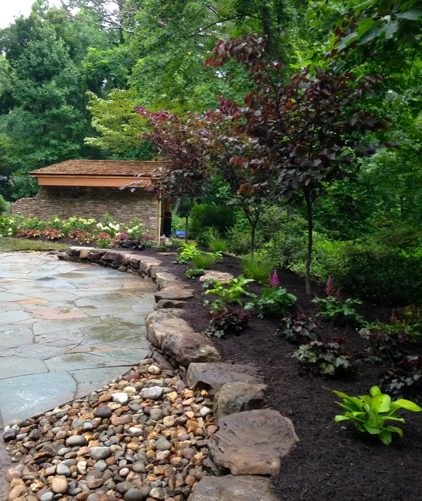 Local lawn mowing service for outdoor upgrades in Annapolis, MD by Harmony Gardens