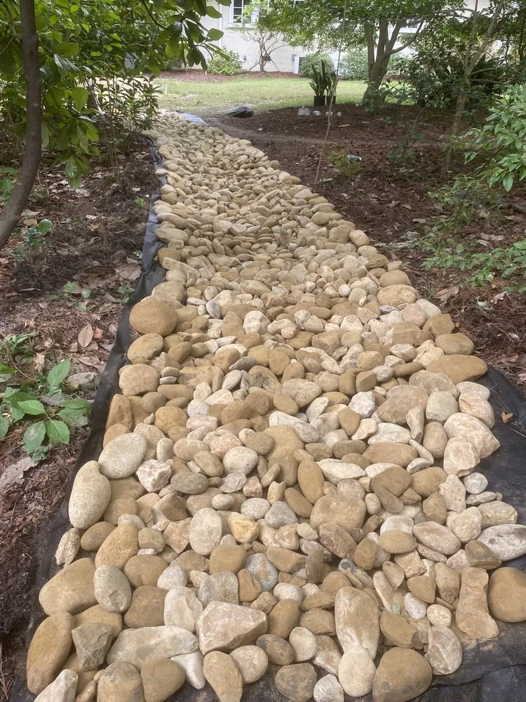 Trusted yard cleanup service for beautiful yards across Durham, NC - Harmony Irrigation & Landscaping