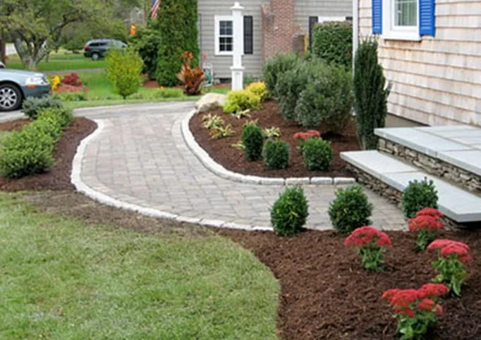 Custom residential landscaping near you in Omaha, NE by Harmony Restoration Lawn Care Services