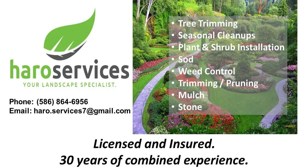 Professional yard cleanup service in New Baltimore, MI - Haro Landscape Services