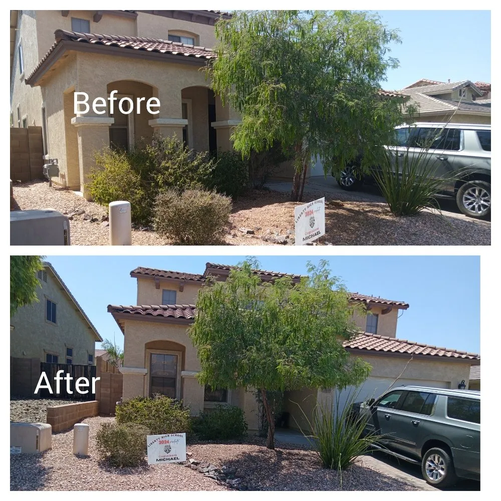 Reliable garden landscaping for year-round maintenance in Surprise, AZ by Haro Landscaping