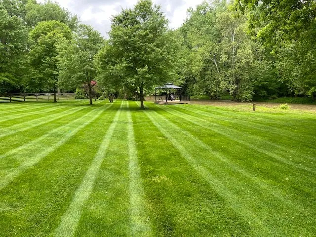 Custom landscape installation in Worthington, OH - Harp Lawn & Landscaping