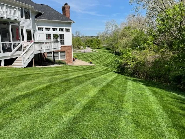 Professional garden landscaping for year-round maintenance in Worthington, OH by Harp Lawn & Landscaping