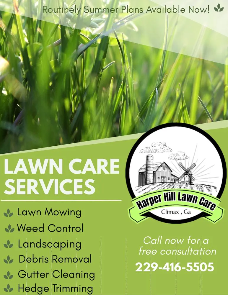 Trusted garden landscaping in Climax, GA - Harper Hill Lawn Care