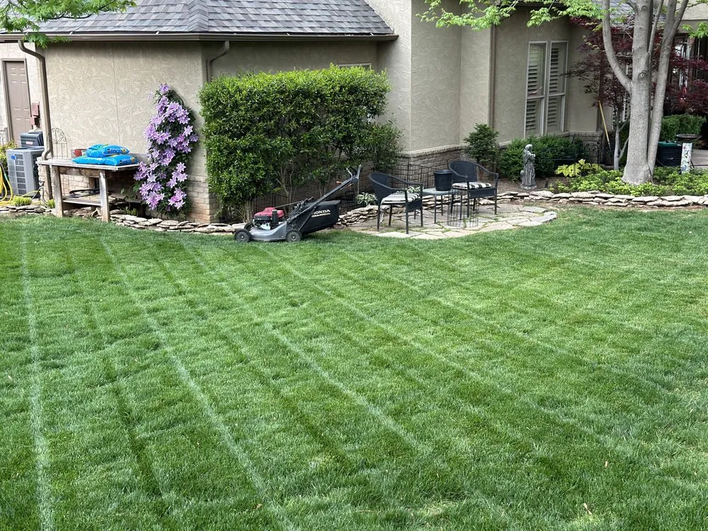 Trusted landscape design for beautiful yards in Jenks, OK by Harper’s Lawn Care