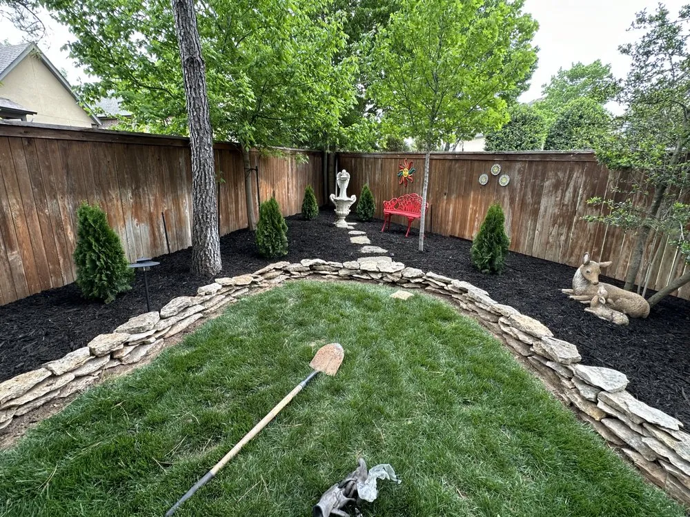 Reliable landscape design for year-round maintenance in Jenks, OK by Harper’s Lawn Care