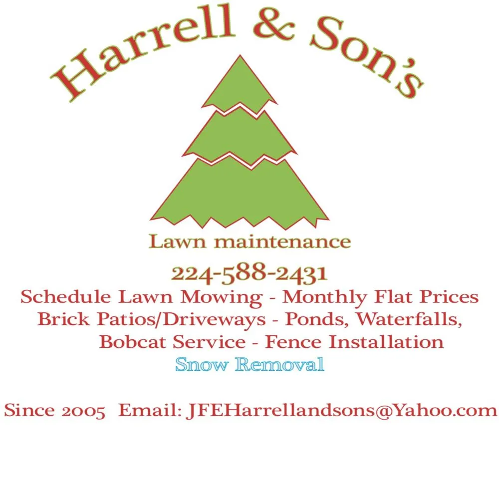 Custom yard cleanup service in Lake in the Hills, IL by Harrell and Son's Lawn Maintenance