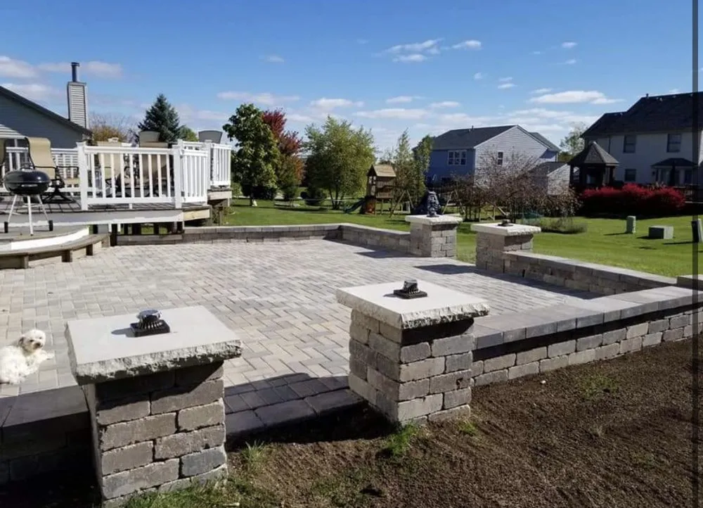 Custom outdoor landscaping experts serving Lake in the Hills, IL - Harrell and Son's Lawn Maintenance