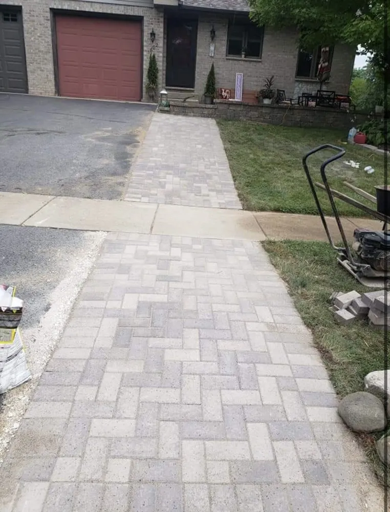 Custom outdoor landscaping in Lake in the Hills, IL - Harrell and Son's Lawn Maintenance