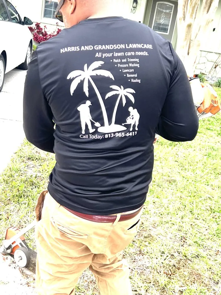 Local landscape design in Tampa Bay, FL by Harris and Grandosn  Lawncare