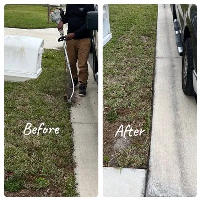 Harris and Grandosn  Lawncare Logo