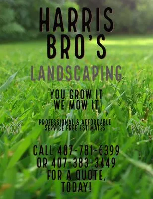 Harris Bro’s Landscaping Logo