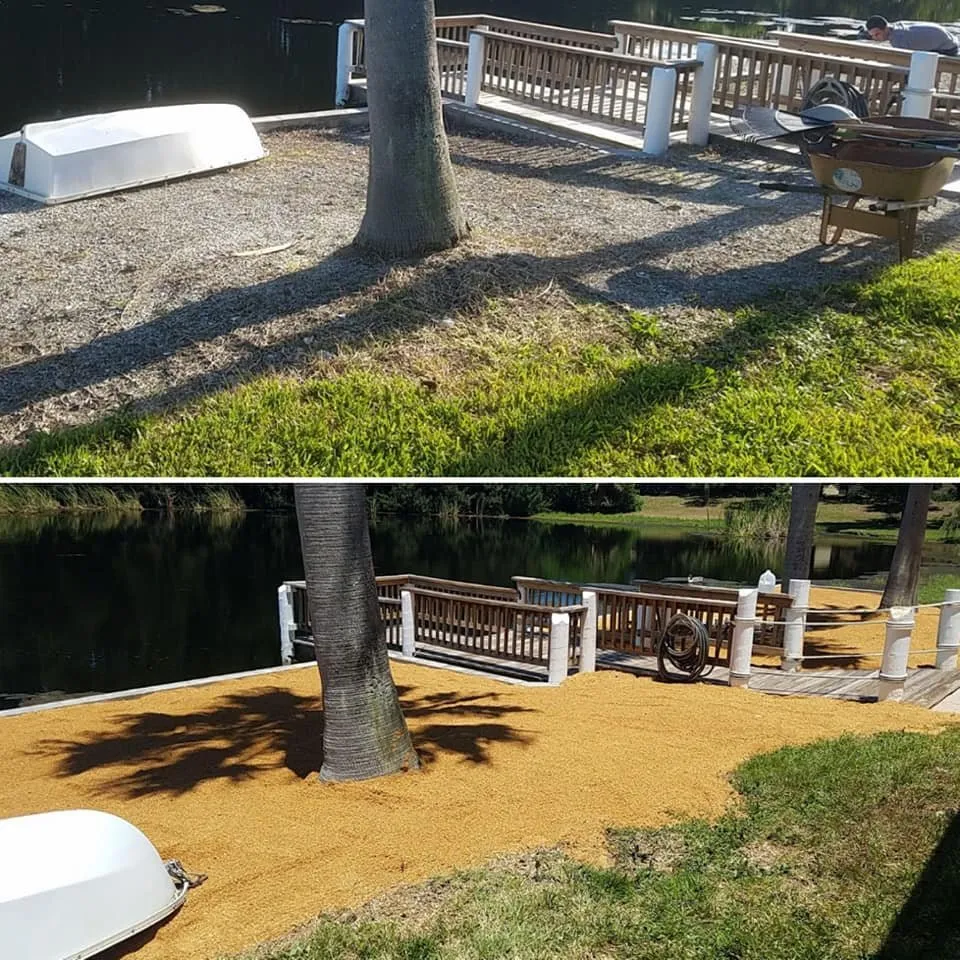 Reliable yard maintenance in Melbourne, FL by Harris Establishment