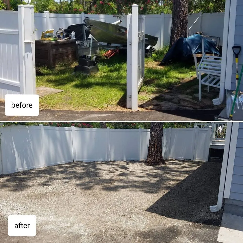 Custom landscaping services in Melbourne, FL by Harris Establishment