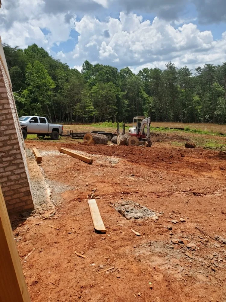 Professional landscaping services for residential properties in Arrington, VA by Harris Land Management