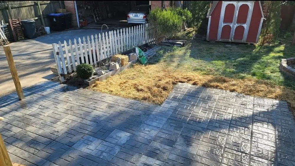 Custom outdoor landscaping with custom design across Louisville, KY - Harris Lawn And Landscape