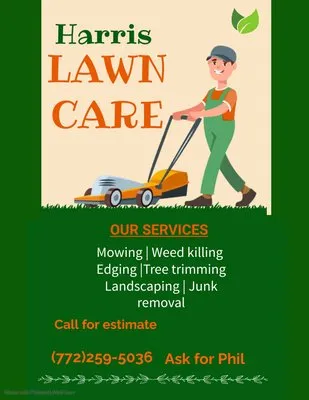 Harris Lawn Service Logo
