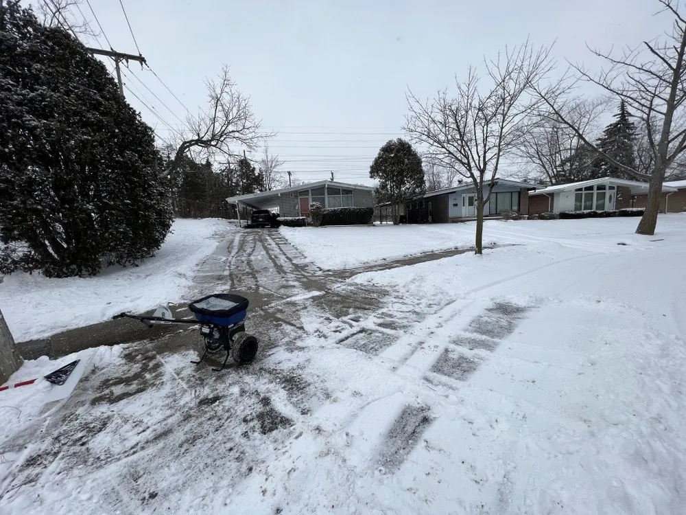 Custom landscape installation in Pontiac, MI - Harris Lawn Services