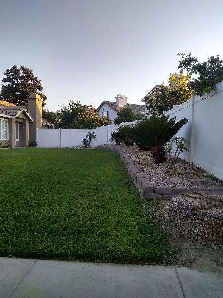 Professional residential landscaping in San Bernardino, CA by Harris Window Cleaning Lawn & Gardening Service