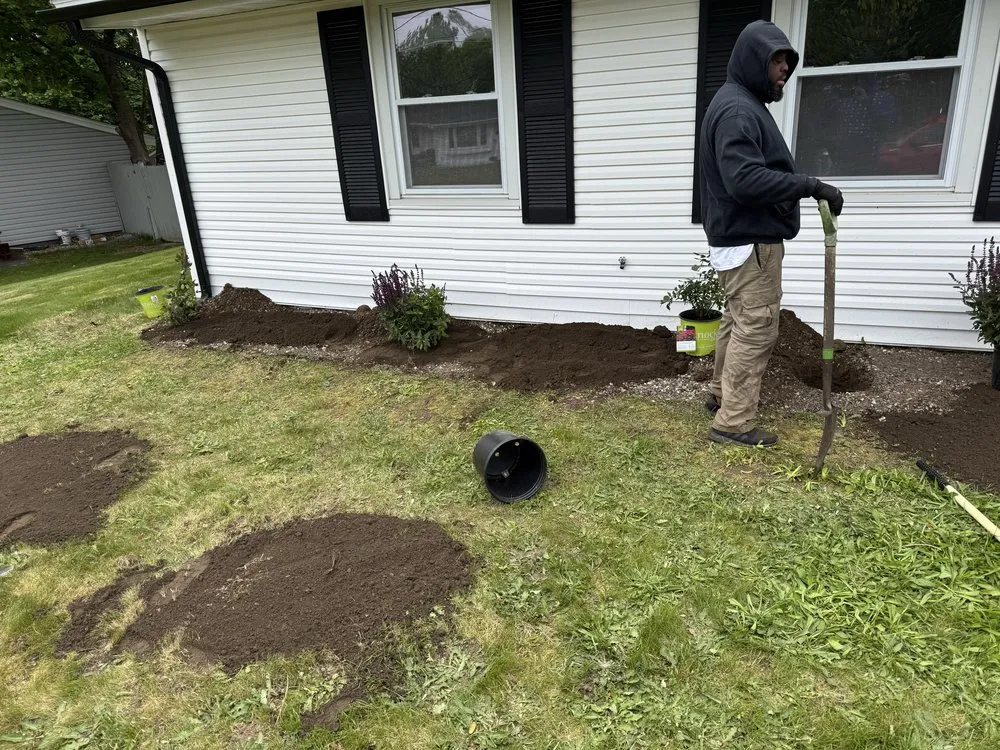 Expert yard cleanup service near you in Randolph, MA by Harrison Landcasping