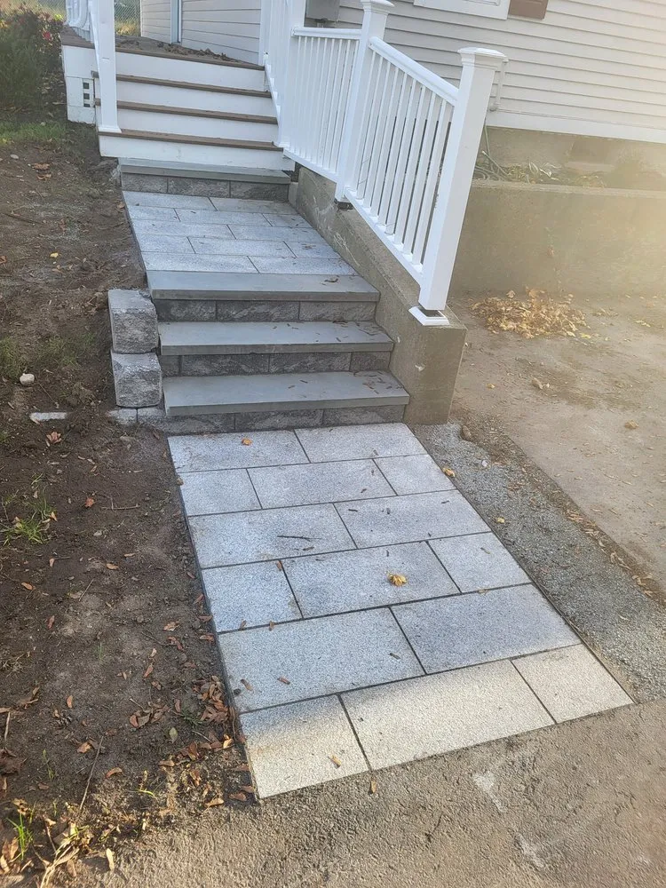 Expert lawn mowing service in Randolph, MA by Harrison Landcasping