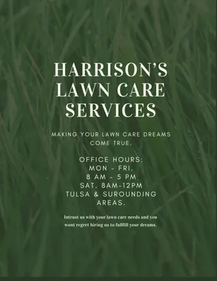 Harrison's Lawn Service Logo