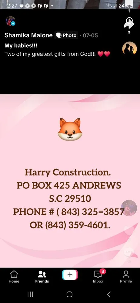 Local yard cleanup service in Andrews, SC - Harry Construction