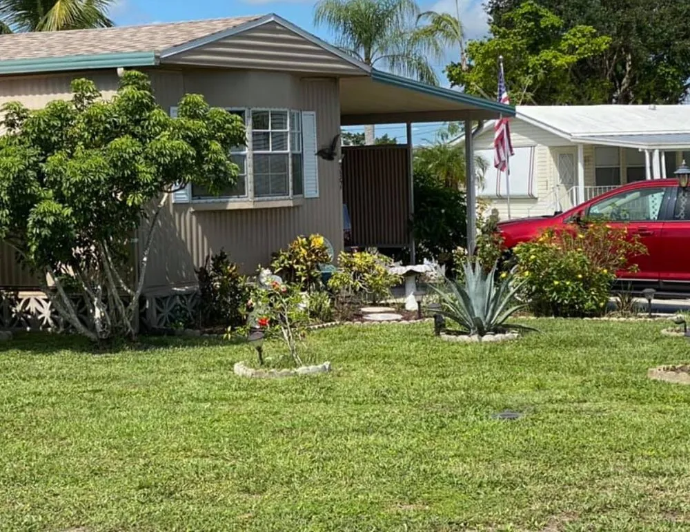 Local outdoor landscaping with custom design in Cape Coral, FL by Harry's Lawn Service and more