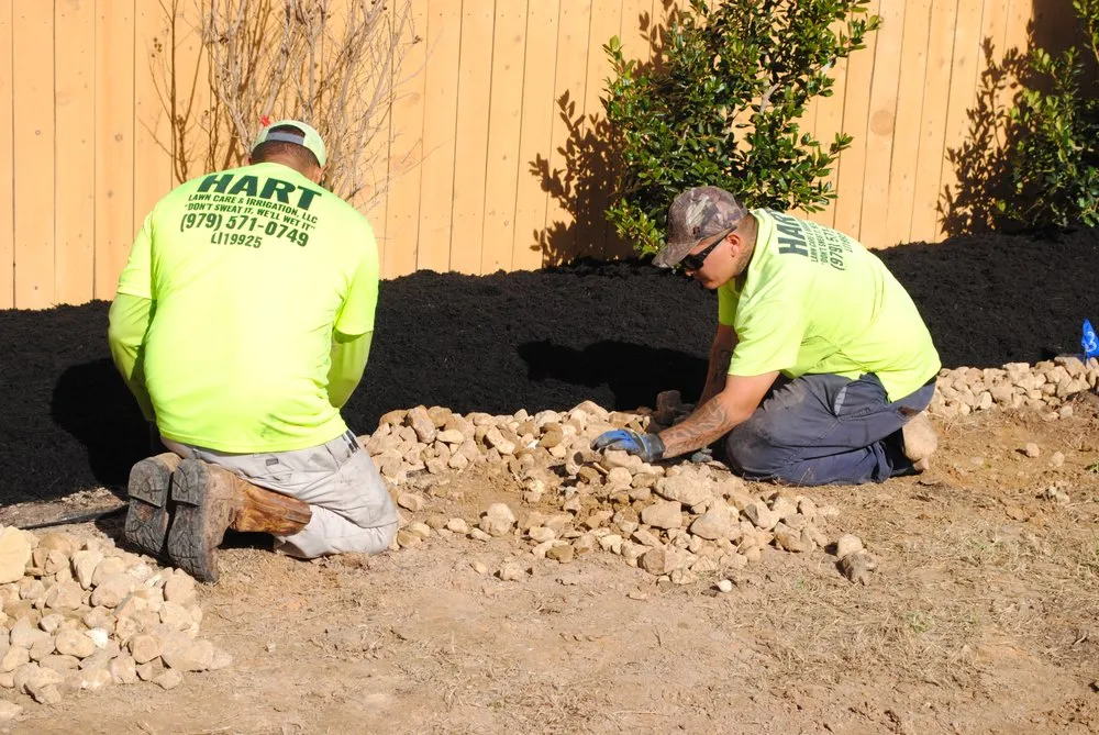 Reliable garden landscaping in Wellborn, TX - Hart Lawn Care and Irrigation