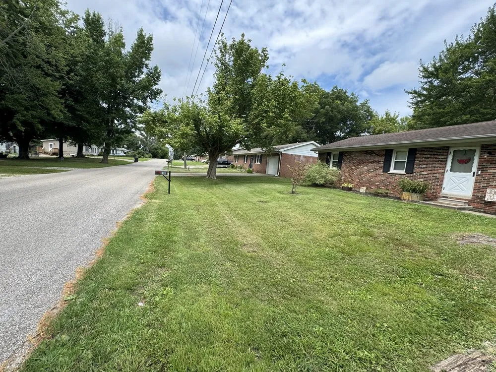 Affordable residential landscaping for residential properties in Chandler, IN by Harters Lawn Care